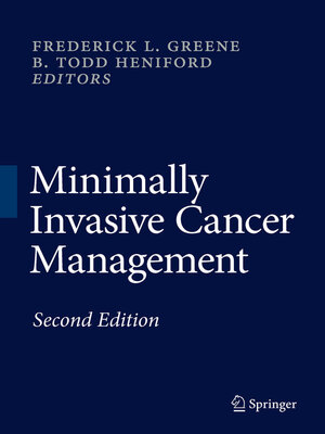 cover image of Minimally Invasive Cancer Management